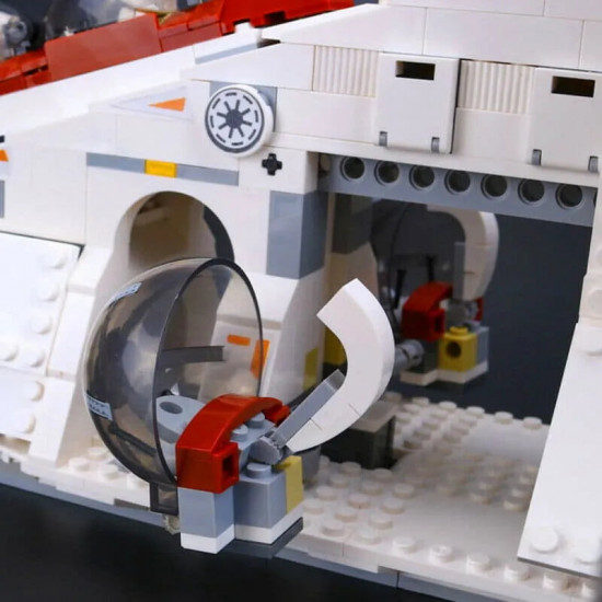 star wars moc republic gunship cruiser bricks toy 05041 star wars moc republic gunship cruiser bricks toy 05041