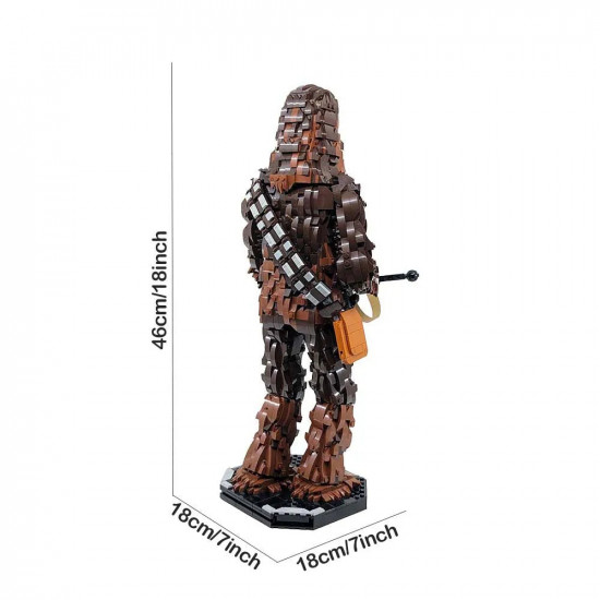 star wars moc the chewbacca bricks toys star wars moc the chewbacca bricks toys