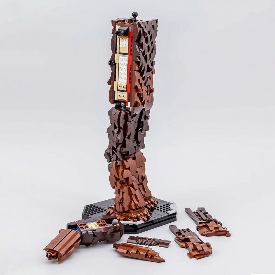 star wars moc the chewbacca bricks toys star wars moc the chewbacca bricks toys