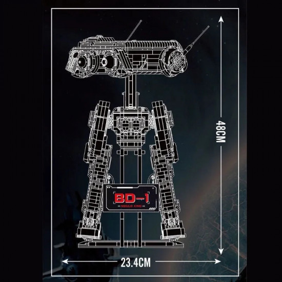 star wars moc the db 1 robot bricks toy 21052 star wars moc the db 1 robot bricks toy 21052