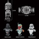 star wars moc trooper bust helmet bricks toys 21022 star wars moc trooper bust helmet bricks toys 21022