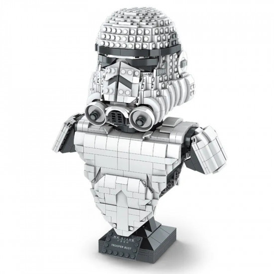 star wars moc trooper bust helmet bricks toys 21022 star wars moc trooper bust helmet bricks toys 21022