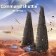star wars moc ucs command upsilon shuttle space ship bricks star wars moc ucs command upsilon shuttle space ship bricks