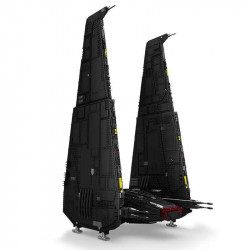 star wars moc ucs command upsilon shuttle space ship bricks