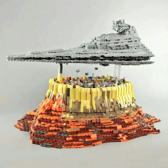 star wars moc ucs empire over jedha city bricks toy star wars moc ucs empire over jedha city bricks toy