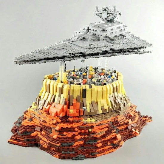 star wars moc ucs empire over jedha city bricks toy star wars moc ucs empire over jedha city bricks toy