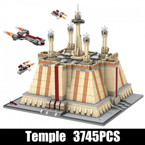 star wars moc ucs jedi temple building bricks toy 21036 star wars moc ucs jedi temple building bricks toy 21036