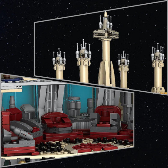 star wars moc ucs jedi temple building bricks toy 21036 star wars moc ucs jedi temple building bricks toy 21036