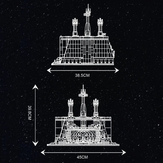 star wars moc ucs jedi temple building bricks toy 21036 star wars moc ucs jedi temple building bricks toy 21036