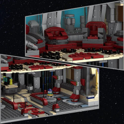 star wars moc ucs jedi temple building bricks toy 21036