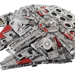 star wars moc ucs millennium falcon bricks toy