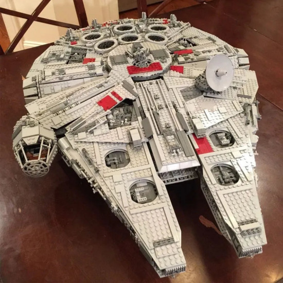 star wars moc ucs millennium falcon bricks toys 05033 star wars moc ucs millennium falcon bricks toys 05033