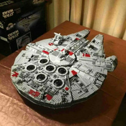 star wars moc ucs millennium falcon bricks toys 05033