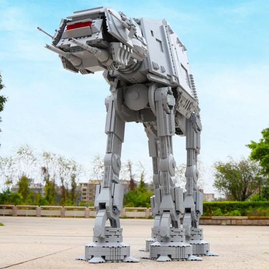 star wars moc ucs motorized at-at walker bricks toy 21015 star wars moc ucs motorized at-at walker bricks toy 21015