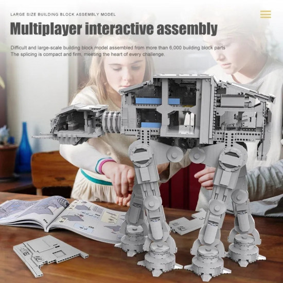 star wars moc ucs motorized at-at walker bricks toy 21015 star wars moc ucs motorized at-at walker bricks toy 21015