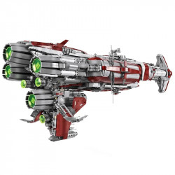 star wars moc ucs old republic escort cruiser ship bricks toys