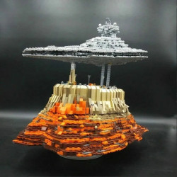 star wars moc ucs the empire over jedha city bricks toys