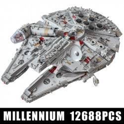 star wars ucs moc millennium falcon mk2 bricks toy 21026