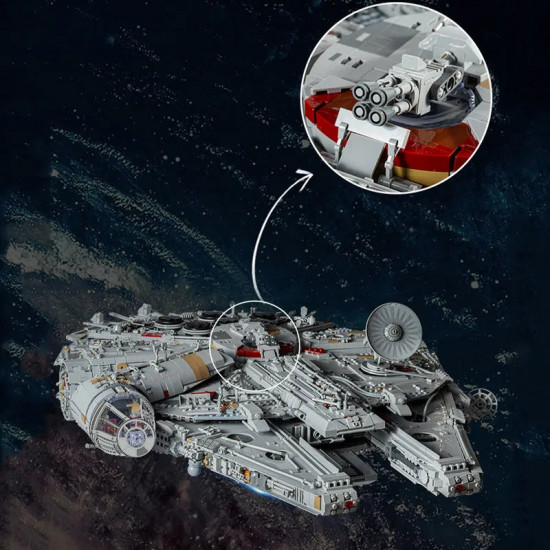 star wars ucs moc millennium falcon mk2 bricks toy 21026 star wars ucs moc millennium falcon mk2 bricks toy 21026