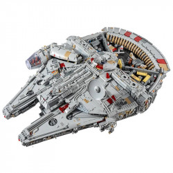 star wars ucs moc millennium falcon mk2 bricks toy 21026