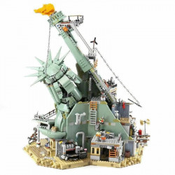 statue of liberty welcome apocalypseburg bricks toys