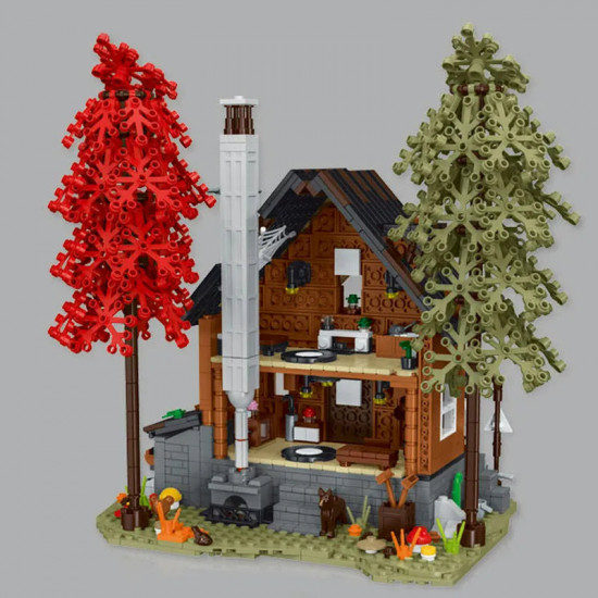 street city expert moc forest cabin house led bricks toys 031072 street city expert moc forest cabin house led bricks toys 031072