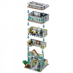 street city moc science museum experts bricks toy