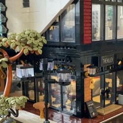 street city the deers bubble moc experts tea shop bricks toys