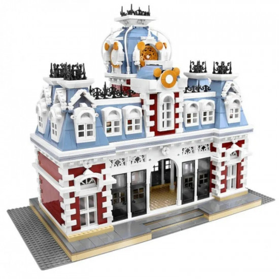 street expert moc dreamland city train station bricks toy street expert moc dreamland city train station bricks toy