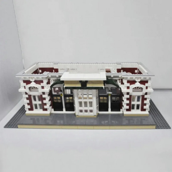 street expert moc dreamland city train station bricks toy street expert moc dreamland city train station bricks toy
