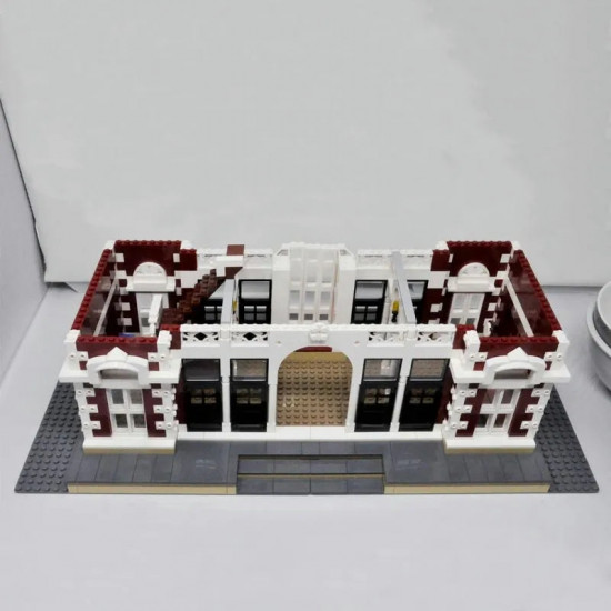 street expert moc dreamland city train station bricks toy street expert moc dreamland city train station bricks toy