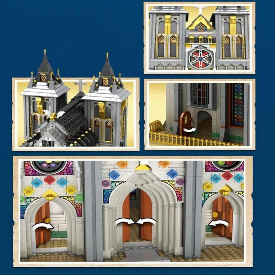 street expert moc medieval city church building bricks toy street expert moc medieval city church building bricks toy