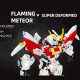 super deformed flaming meteor mecha robot warrior bricks toy super deformed flaming meteor mecha robot warrior bricks toy