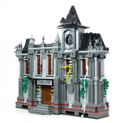 super hero moc 07044 arkham asylum breakout bricks toy