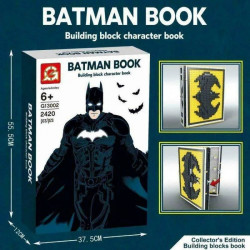 super hero moc 13002 batman book collection bricks toy