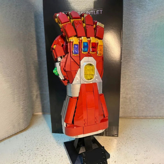 super hero moc 66018 marvel iron man nano gauntlet bricks toy super hero moc 66018 marvel iron man nano gauntlet bricks toy
