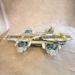 super hero moc motorized rc shield helicarrier bricks toy eu