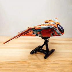 super heroes avengers marvel guardians ship bricks toy