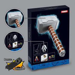 super heroes moc 2013 marvel thor's hammer bricks toys