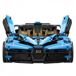 tech building block moc bugatti bolide sports car bricks toy