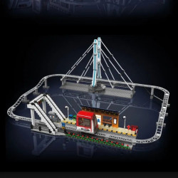tech city motorized urban railcar bricks toy