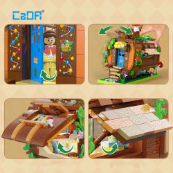 tech creator expert moc forest train bricks toy