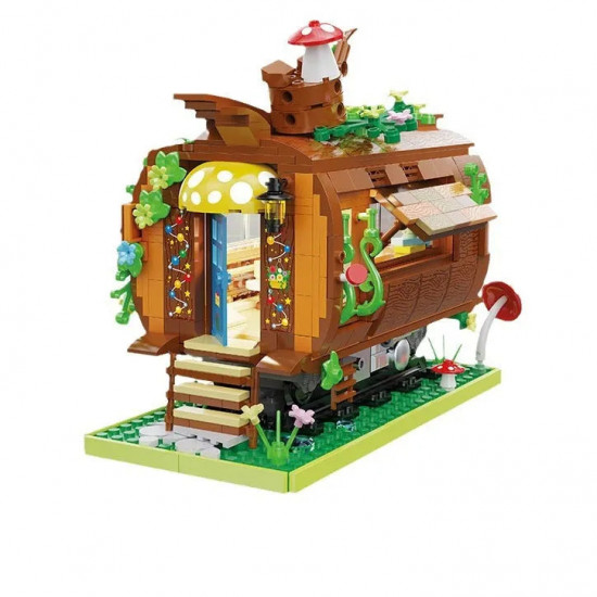 tech creator expert moc forest train bricks toy tech creator expert moc forest train bricks toy