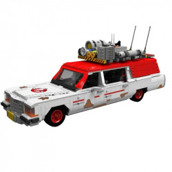 tech creator expert moc ghost hunter bus bricks toy