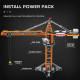 tech expert app motorized rc tower crane bricks toy tech expert app motorized rc tower crane bricks toy