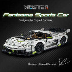 tech expert moc 61048 supercar racing sports car bricks toy