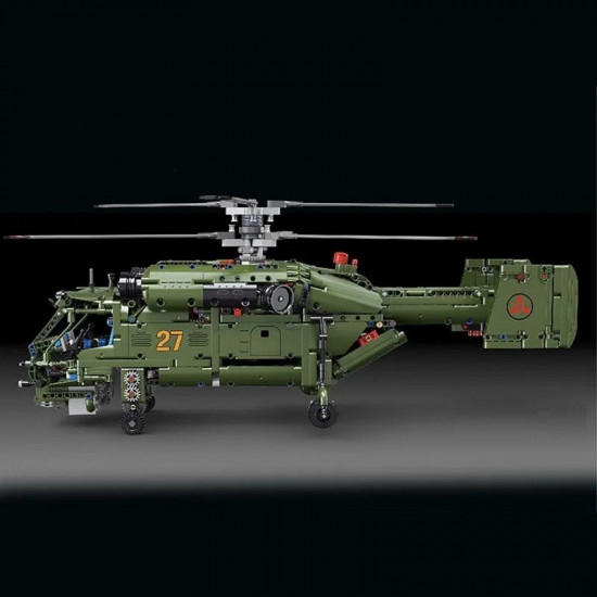 tech military armed ka27 attack helicopter bricks toy tech military armed ka27 attack helicopter bricks toy