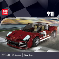 tech mini 911 targa speed car champions bricks toy