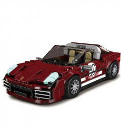 tech mini 911 targa speed car champions bricks toy