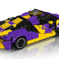 tech mini centennial bull car speed champions bricks toy
